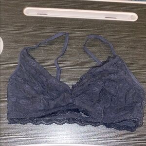 Lace Bralette in Navy